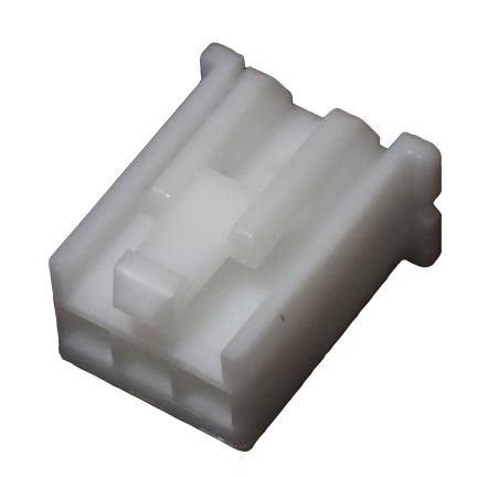 JST, XM Female Crimp Connector Housing, 2.5mm Pitch, 3 Way, Single Row [XMP-03V]; 202-8587