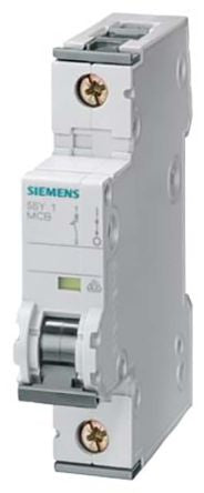 Siemens SENTRON 5SY6 MCB, 1P, 25A Curve B, 6 kA Breaking Capacity [5SY6125-6]; 203-2243