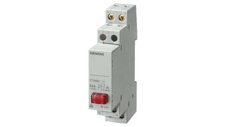 Siemens 5TE Series Push Button, SPST, IP20 [5TE4821]; 203-2372