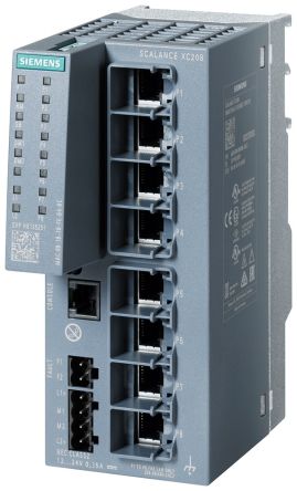 Siemens Managed Switch 8 Port Ethernet Switch [6GK5208-0BA00-2AC2]; 203-3693
