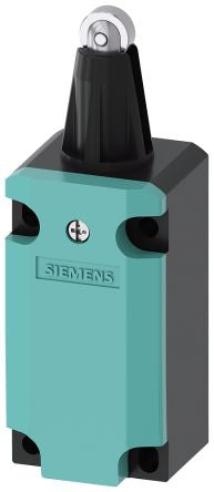 Siemens 3SE5 Series Roller Plunger Limit Switch, 2NC/1NO, IP66, IP67, Metal Housing, 400V ac Max, 6A Max [3SE5112-0LD02]; 203-3960