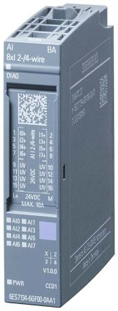 Siemens SIMATIC ET 200SP Series Input Unit, Analogue, 24 V [6ES7134-6GF00-0AA1]; 203-4129