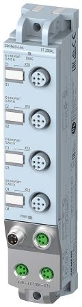Siemens 6ES7 Series Sensor Box, M12, 4 port [6ES7147-5JD00-0BA0]; 203-4197