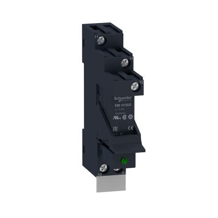 Schneider Electric Harmony Relay RSB Series Interface Relay, DIN Rail Mount, 12V dc Coil, SPDT, 12A Load [RSB1A120JDPV]; 203-5249