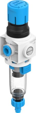 Festo Pneumatic Regulator - 0.5bar to 7bar, 6 mm, 8bar max. input, 8086646 [MS2-LFR-QS6-D6-C-P-M-A8-B]; 204-0045