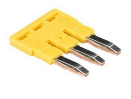 Wieland IVB WKF 4 Series Jumper Bar for Use with DIN rail terminal blocks type WKF, ATEX [Z7.261.1327.0]; 204-2285