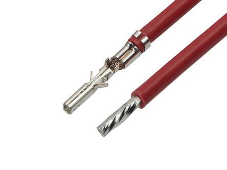 Molex Female Micro-Fit 3.0 to Unterminated Crimped Wire, 300mm, 20AWG, Red [214761-2214]; 204-5146