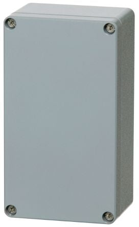 Fibox ALU Series Aluminium General Purpose Enclosure, IP66, IP67, IP68, 222 x 125 x 81mm [ALN 122208 complete]; 204-6647