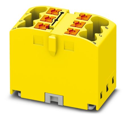 Phoenix Contact Distribution Block, 6 Way, 4mm², 24A, 450 V, White [3273270]; 207-2979