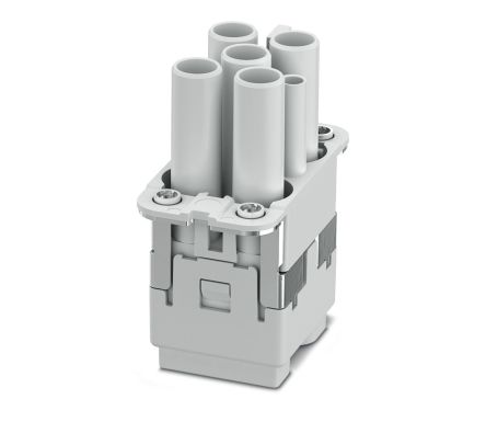 Phoenix Contact Heavy Duty Power Connector Insert, 40A, Female,  HC-COM-Q4 Series, 4 Contacts [1079556]; 207-5603