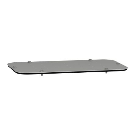 Schneider Electric PanelSeT Accessoires Series RAL 7035 Gland Plate, 245mm H, 245mm W for Use with Enclosure Accessory [NSYTLC]; 211-8903