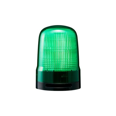 Patlite SL Series Green Sounder Beacon, 100 →240 VAC, IP66, Base Mount [SL10-M2KTB-G]; 213-3533