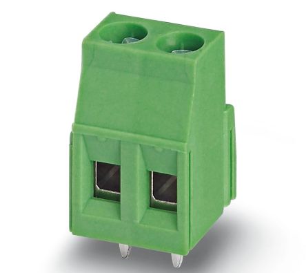 Phoenix Contact MKDSN 2 Series PCB Terminal Block, 5-Contact, 1-Row [1905706]; 216-3430