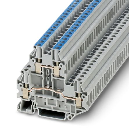 Phoenix Contact 3044788 UTTB 4 Series Grey, 0.14 → 6mm², Screw Termination [3044788]; 216-3448