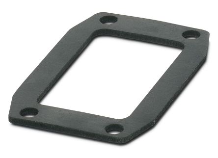 Phoenix Contact Flat Gasket, HC-B06-SG-RBK Series , For Use With Heavy Duty Power Connector [1407702]; 217-6334