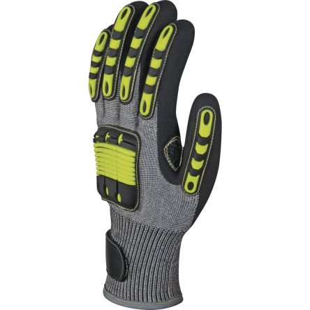 Delta Plus EOS Grey Nitrile Cut Resistant Gloves, Size 11, Nitrile Coating [VV913JA11]; 218-2960