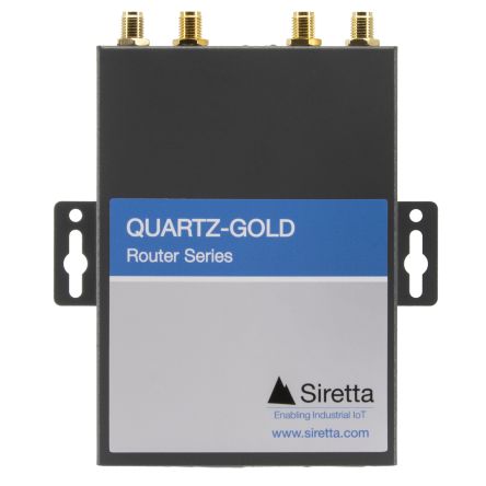 Siretta QUARTZ-GOLD-GW21-LTE4 (EU) + ACCESSORIES 3G, 4G, 1 x WAN/1 x LAN, 2 x LAN Ports [QUARTZ-GOLD-GW21-LTE4(EU) + ACC]; 219-8152