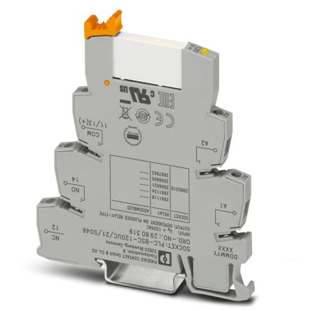 Phoenix Contact PLC-RSC Series Interface Relay Module, 6 A Load, Screw Fitting, 5 V Load [5603593]; 220-5834