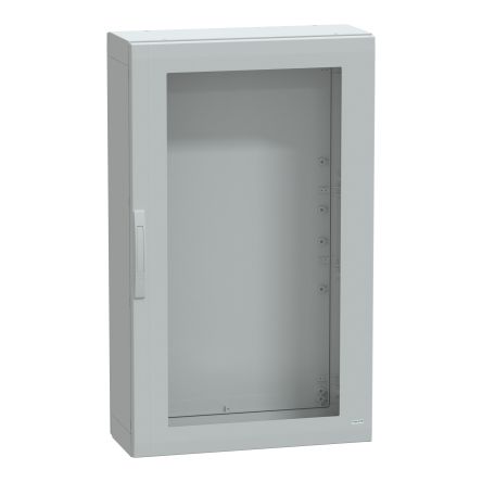 Schneider Electric PanelSeT Series Single-Door-Door Floor Standing Enclosure, IP65, 1250 x 750 x 320mm [NSYPLA1273TG]; 220-6355