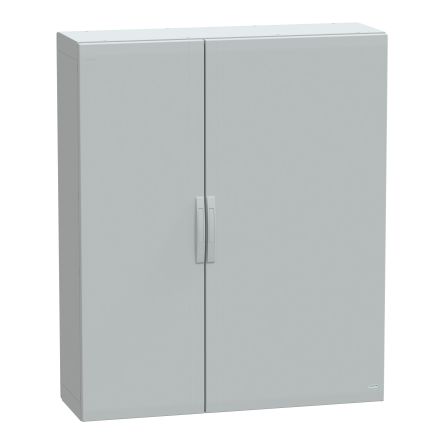 Schneider Electric PanelSeT Series Double-Door-Door Floor Standing Enclosure, IP65, 1500 x 1250 x 420mm [NSYPLA15124G]; 220-6360