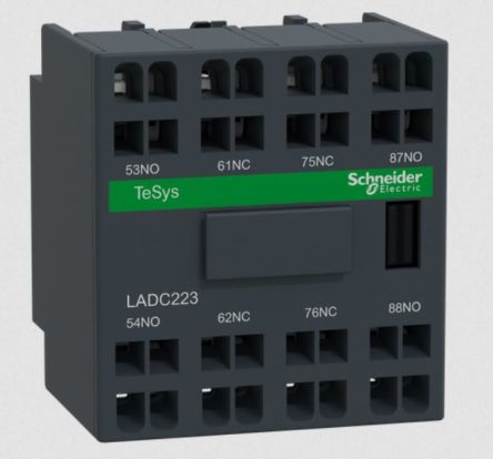 Schneider Electric Auxiliary Contact Block, 2NC + 2NO, Tesys LADC [LADC223]; 221-1131