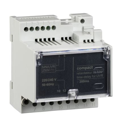 Schneider Electric Timer Relay, 240V [LV429427]; 221-1211