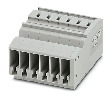 Phoenix Contact, 5.2mm Pitch, COMBI, Pluggable Terminal Block, Receptacle, 3041558 [3041558]; 224-9921