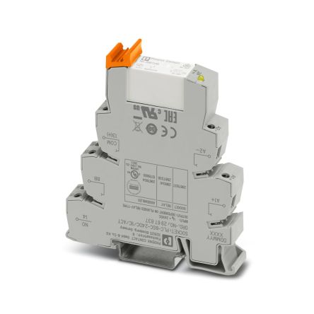 Phoenix Contact PLC-RSC- 24DC/ 1ICT/ACT Series Relay Module, DIN Rail Mount, 24 V DC Coil, SPST, 6A Load [1078680]; 226-0487