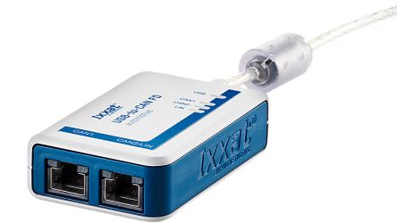 Ixxat CAN USB A Male to RJ45 Female Interface Converter, USB-to-CAN FD automotive [1.01.0353.22012]; 226-2756