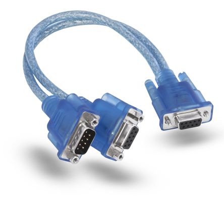 Ixxat Female D-Sub Serial Cable, 0.22m, CAN Y cable Series [1.04.0076.00001]; 226-2760