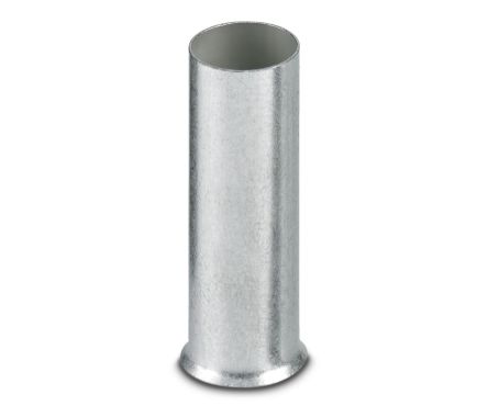 Phoenix Contact Bootlace Ferrule, 32mm Pin Length, 10.3mm Pin Diameter, Silver [1090639]; 226-4366