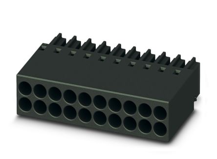 Phoenix Contact, 2.54mm Pitch, DMCC 0.5, 4 Way, Pluggable Terminal Block, Plug, Plug-In, 1027606 [1027606]; 228-6940