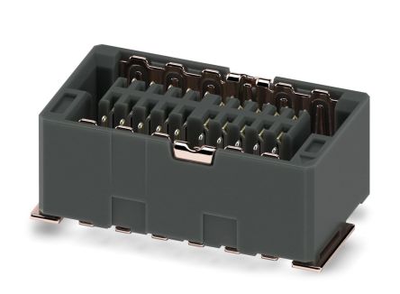 Phoenix Contact FP 0.8 Series Straight Surface Mount PCB Socket, 20-Contact, 1-Row, 0.8mm Pitch, Solder Termination [1053612]; 228-6960