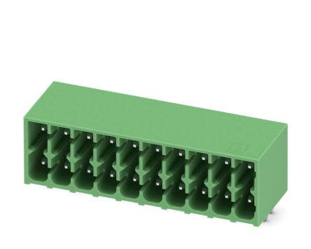 Phoenix Contact, 3.5mm Pitch, DMC 1.5, 10 Way, Right Angle, Pluggable Terminal Block, Header, Through Hole, Solder [1053820]; 228-6967