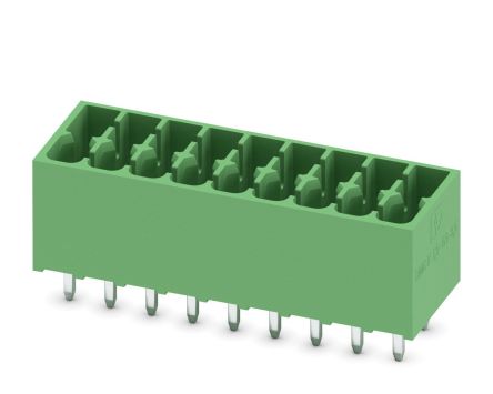 Phoenix Contact, 3.5mm Pitch, DMCV 1.5, 9 Way, Pluggable Terminal Block, Header, Plug-In, 1053848 [1053848]; 228-6972