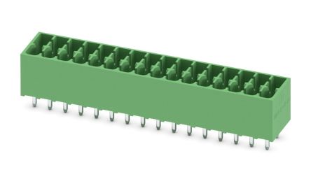 Phoenix Contact, 3.5mm Pitch, DMCV 1.5, 16 Way, Pluggable Terminal Block, Header, Plug-In, 1053858 [1053858]; 228-6977