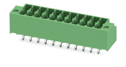 Phoenix Contact, 3.5mm Pitch, DMCV 1.5, 11 Way, Pluggable Terminal Block, Header, Plug-In, 1054072 [1054072]; 228-7001