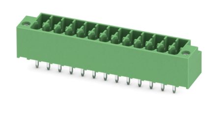 Phoenix Contact, 3.5mm Pitch, DMCV 1.5, 13 Way, Pluggable Terminal Block, Header, Plug-In, 1054074 [1054074]; 228-7002