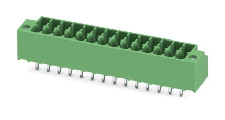 Phoenix Contact, 3.5mm Pitch, DMCV 1.5, 14 Way, Pluggable Terminal Block, Header, Plug-In, 1054075 [1054075]; 228-7003