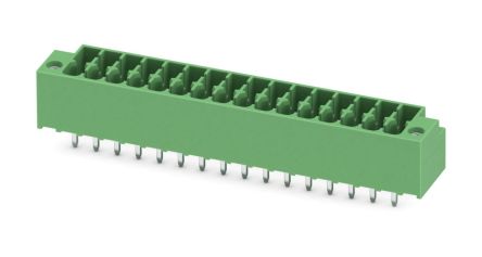Phoenix Contact, 3.5mm Pitch, DMCV 1.5, 16 Way, Pluggable Terminal Block, Header, Plug-In, 1054077 [1054077]; 228-7005