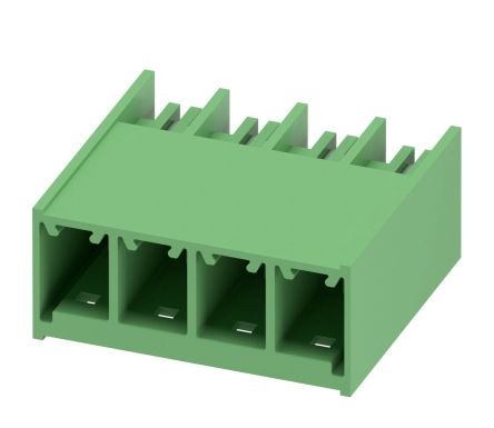 Phoenix Contact, 7.62mm Pitch, PC 6, 4 Way, Pluggable Terminal Block, Header, Plug-In, 1054548 [1054548]; 228-7012