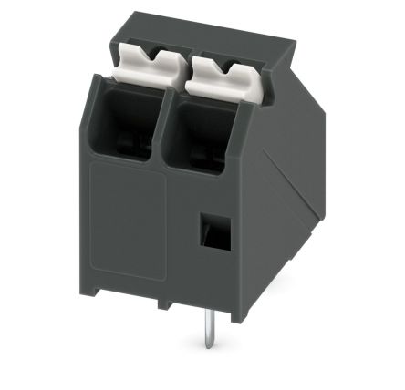 Phoenix Contact SPTA-THR Series PCB Terminal Block, 2-Contact, 3.81mm Pitch, Through Hole Mount, 1-Row [1071177]; 228-7014