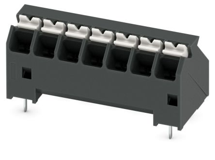 Phoenix Contact SPTA-THR Series PCB Terminal Block, 7-Contact, 3.81mm Pitch, Through Hole Mount, 1-Row [1071184]; 228-7019