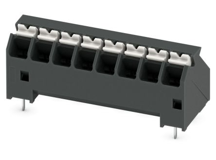 Phoenix Contact SPTA-THR Series PCB Terminal Block, 8-Contact, 3.81mm Pitch, Through Hole Mount, 1-Row [1071185]; 228-7020
