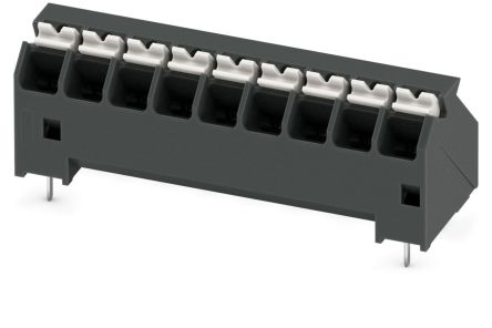 Phoenix Contact SPTA-THR Series PCB Terminal Block, 9-Contact, 3.81mm Pitch, Through Hole Mount, 1-Row [1071186]; 228-7021