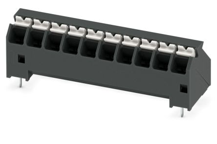 Phoenix Contact SPTA-THR Series PCB Terminal Block, 10-Contact, 3.81mm Pitch, Through Hole Mount, 1-Row [1071187]; 228-7022