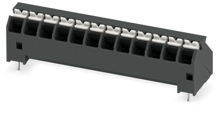 Phoenix Contact SPTA-THR Series PCB Terminal Block, 12-Contact, 3.81mm Pitch, Through Hole Mount, 1-Row [1071190]; 228-7024