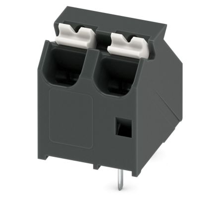 Phoenix Contact SPTA-THR Series PCB Terminal Block, 2-Contact, 5.08mm Pitch, Through Hole Mount, 1-Row [1071199]; 228-7025