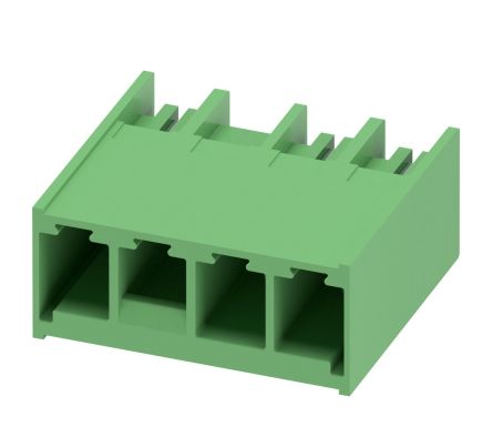 Phoenix Contact, 7.62mm Pitch, PC 6, 3 Way, Pluggable Terminal Block, Header, Plug-In, 1717027 [1717027]; 228-7060