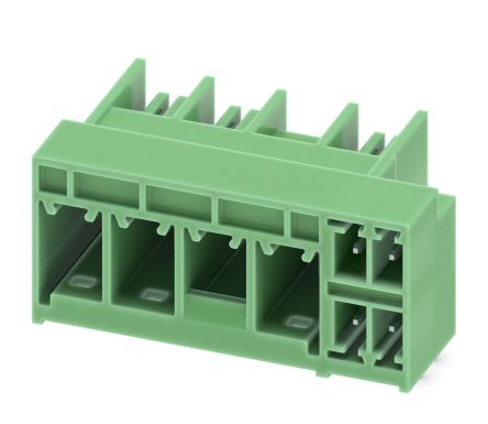 Phoenix Contact, 7.62mm Pitch, PCH 6, 7 Way, , Pluggable Terminal Block, Hybrid Header, 1717119 [1717119]; 228-7069